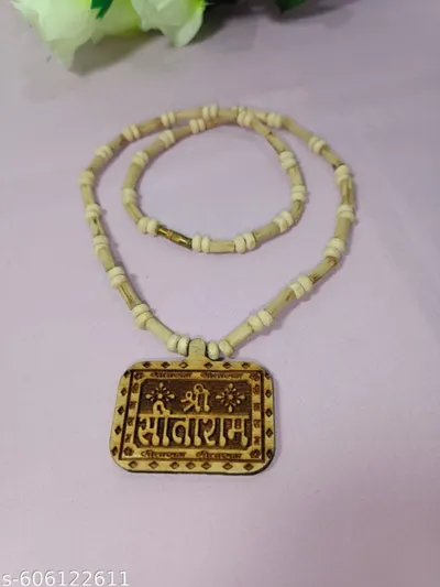 Shree Seetaram Pendant Tulsi Maala - Premium Quality